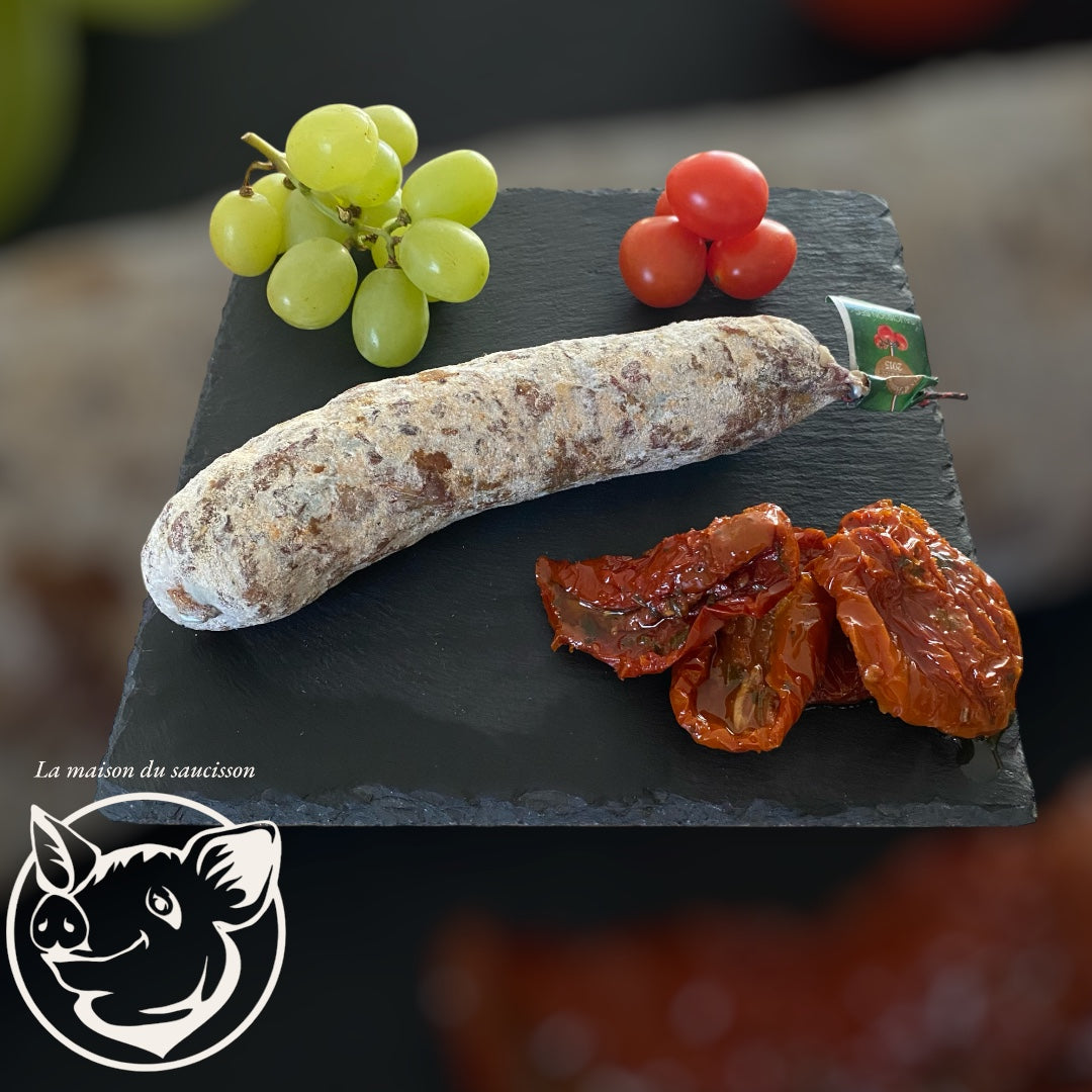 Saucisson aux tomates séchées